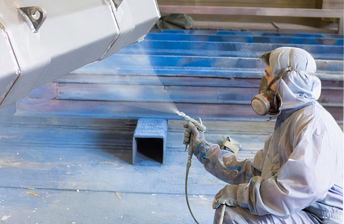 Travaux de Peinture Industrielle des Usines :
